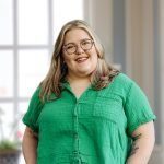 Sarah Pfeifer, MSW, LSW, smiling therapist at Holistic Consultation's Clintonville, Columbus, Ohio location, specializing in children, teens, and young adults